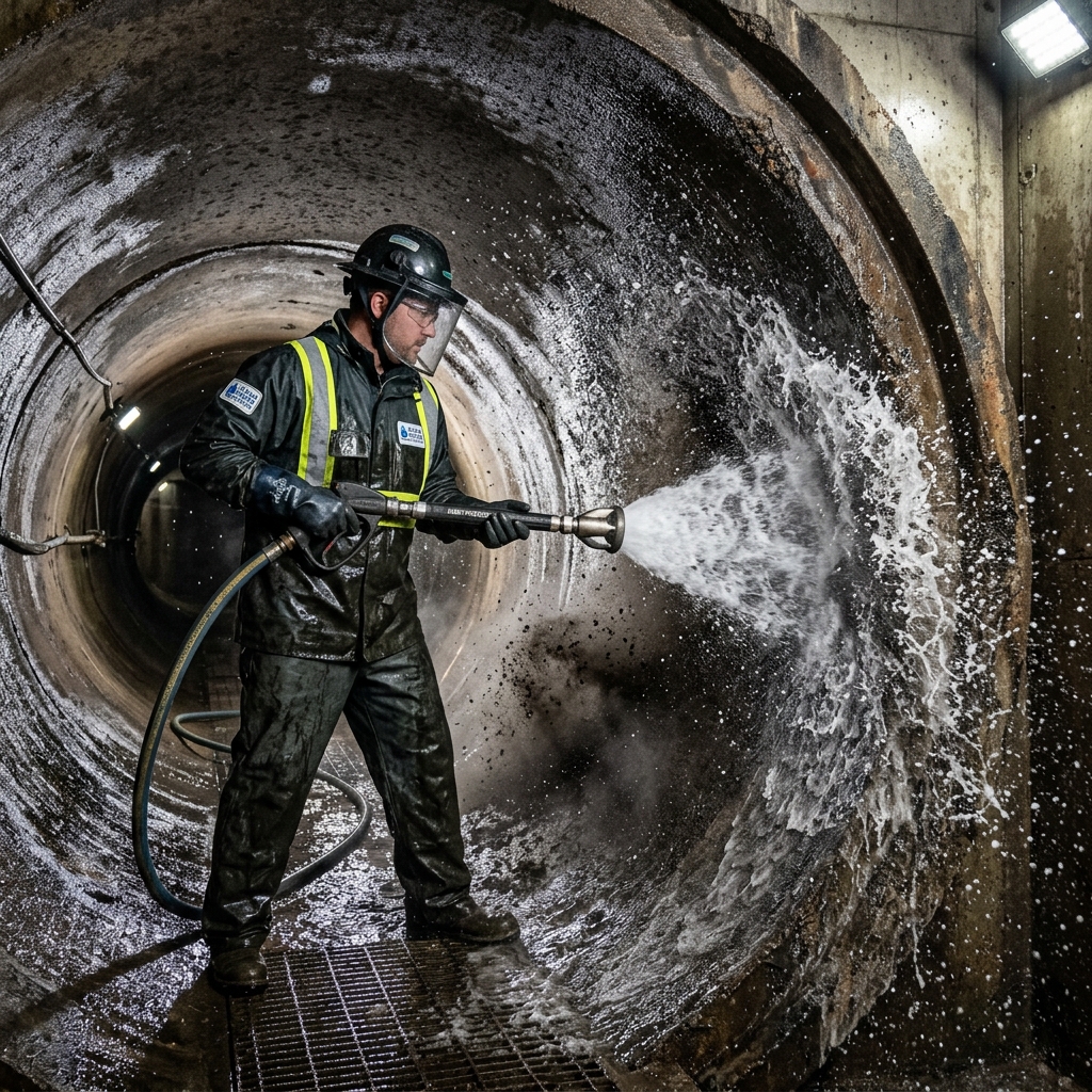 Sewage Line Cleaning